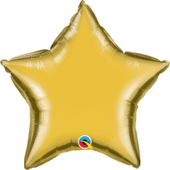 BALAO 20" ESTRELA PC1 METALLIC GOLD